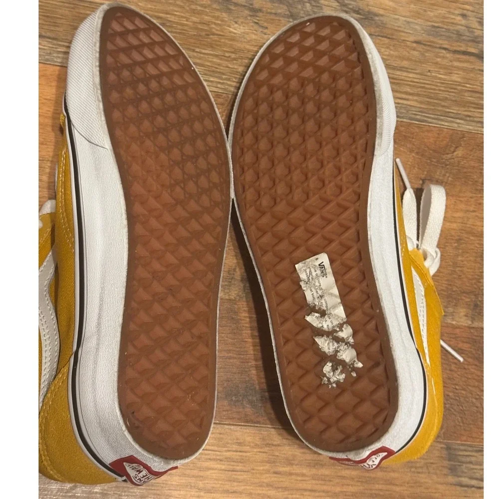 Vans Old Skool Color‎ Theory Golden Yellow Suede Men 5 Women 6.5 New